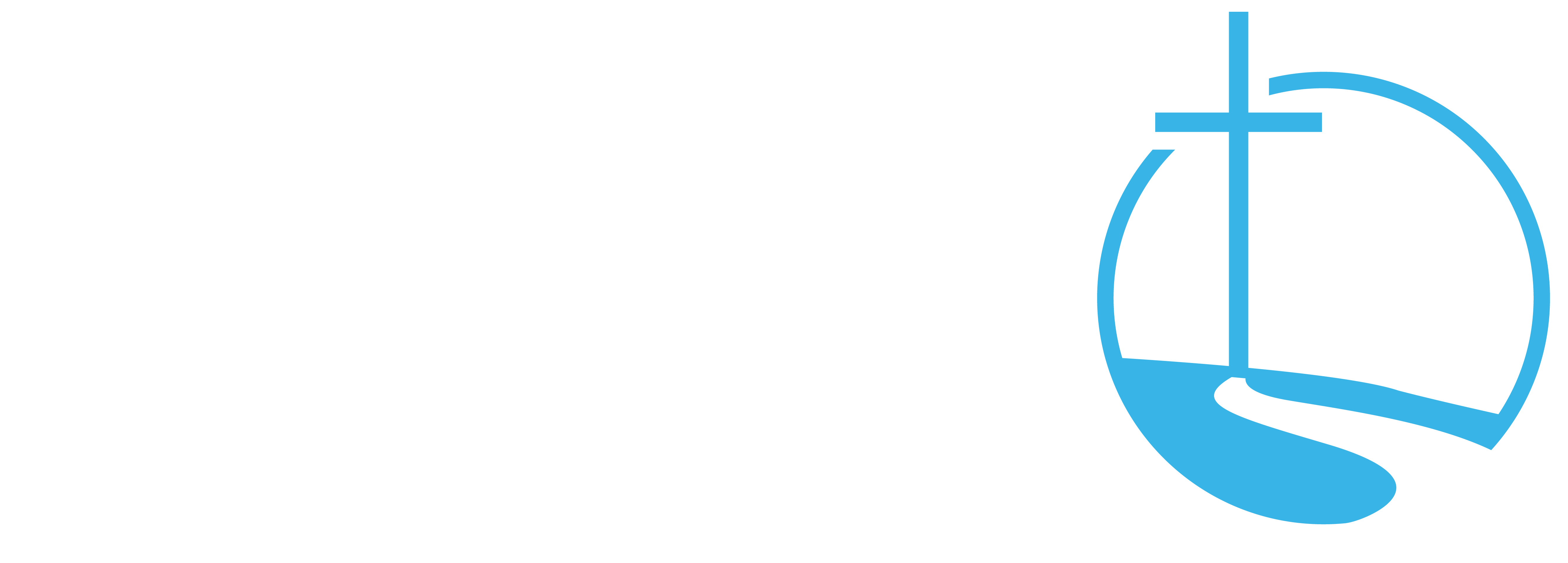 GCU primary logo white twocolor
